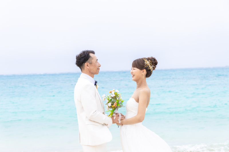 ビーチ撮影スタート