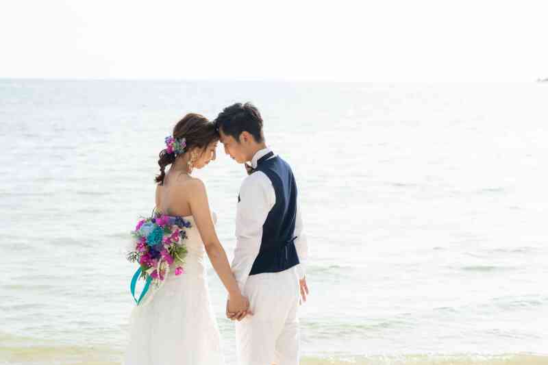 ビーチのロケーションで