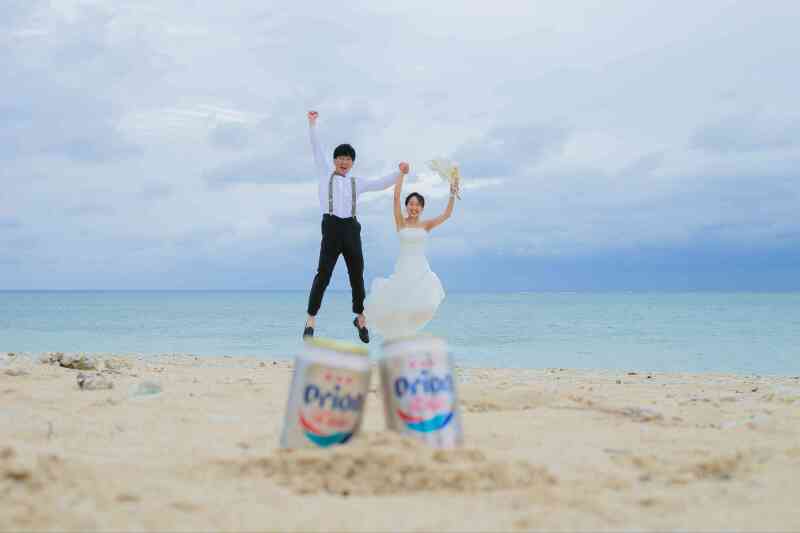 オリオンビールで