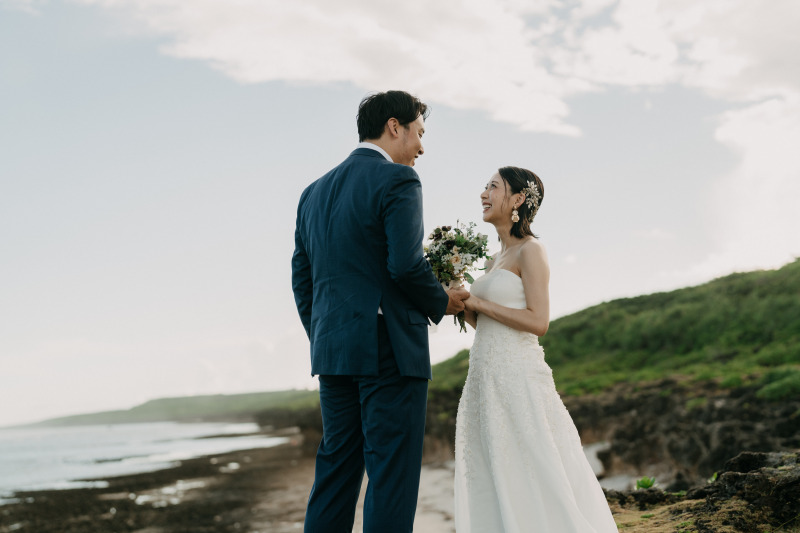 【ビーチ＋グリーン＋サンセットプラン】さまざまな雰囲気をお撮りします！