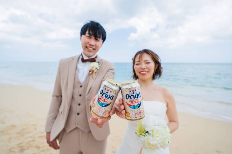 オリオンビールと