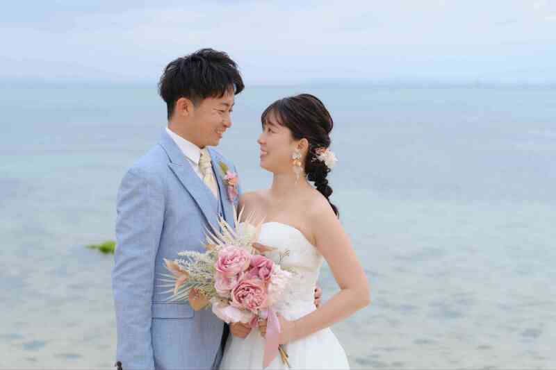 見つめ合いながら