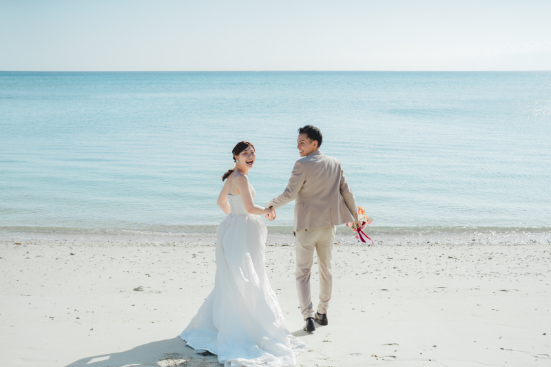 続いていよいよお待ちかねのビーチ撮影です！