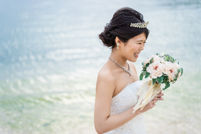 ご新婦様のソロショット