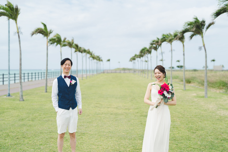 沖縄で叶える南国ブライダルフォト