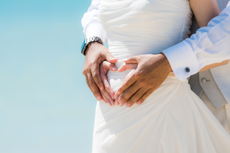 お腹の赤ちゃんと！