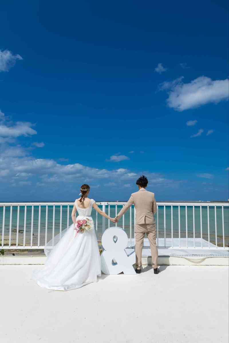 青い空を見つめて