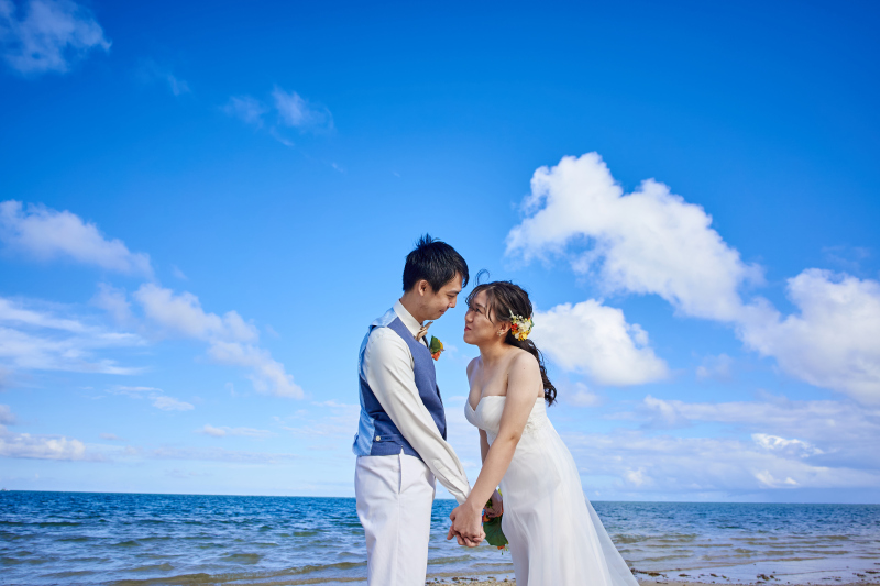 一面青の世界で