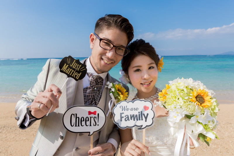 フォトウェディングを満喫できました！