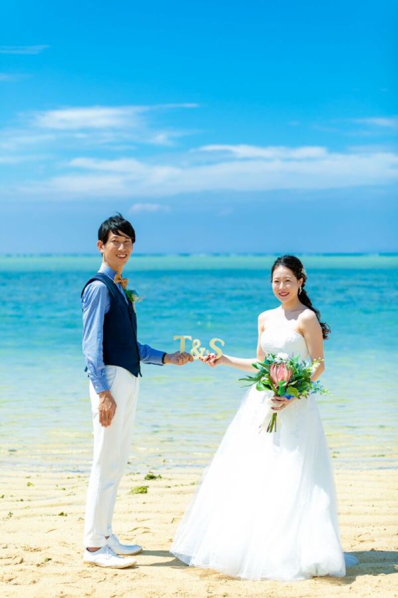 イニシャルオブジェで私たちらしく