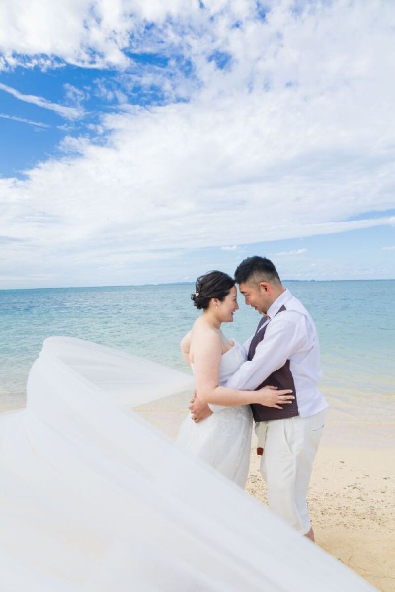 青い空＆クリスタルブルーの海