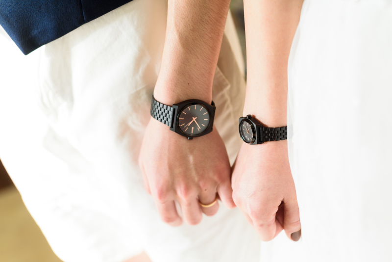 お揃いの腕時計♪