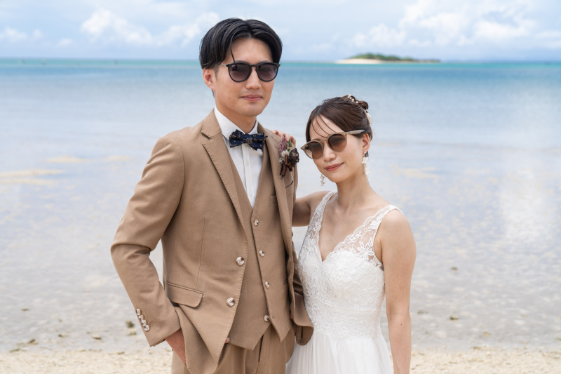 サングラスでかっこよく