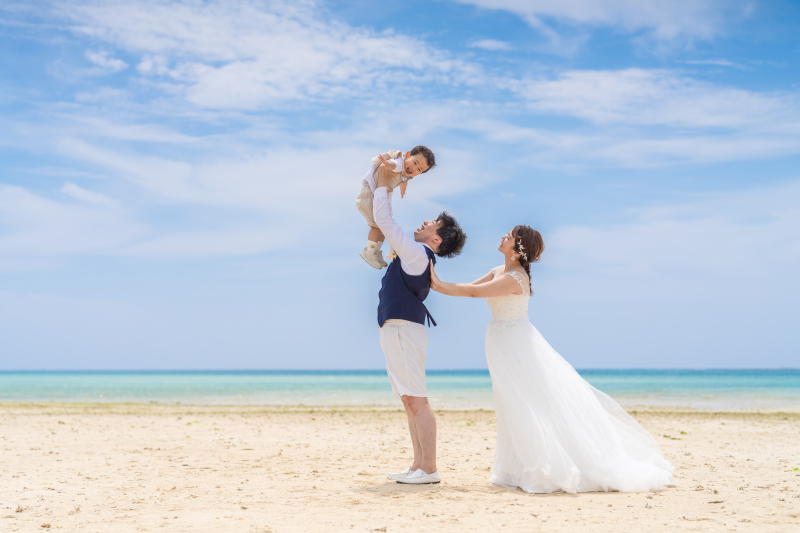 【ファミリーフォトウエディングプラン】家族の新たな思い出の1日を♬