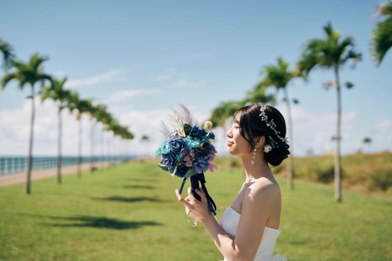 ご新婦様のソロショットもお撮りしていきます♬