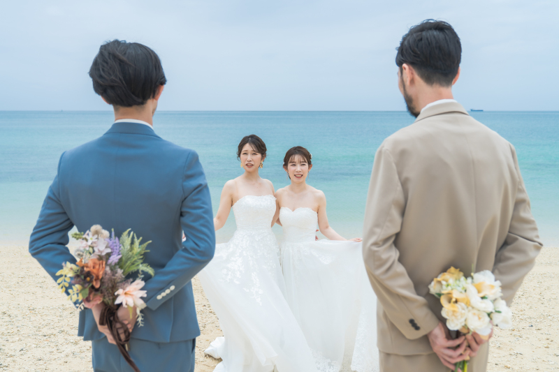 カメラマン＆アテンドは1組ずつ付くから安心♪