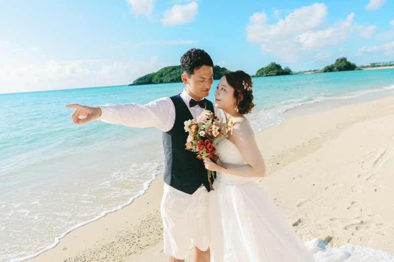 早速ビーチ撮影スタート！