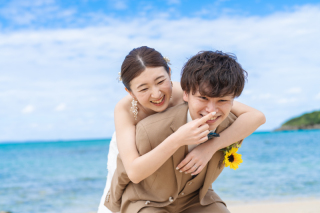 弾けるおふたりの笑顔☆