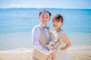 ビーチでの1ロケ