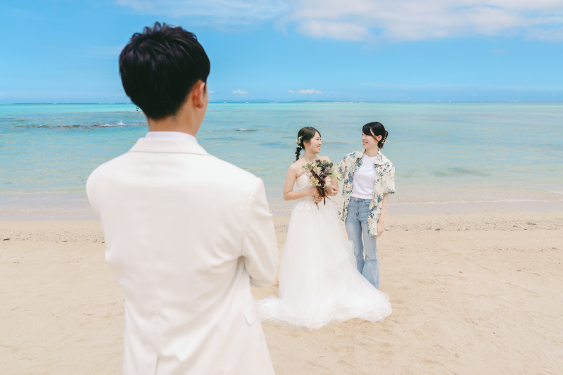 姉妹でのショットも欠かせません!