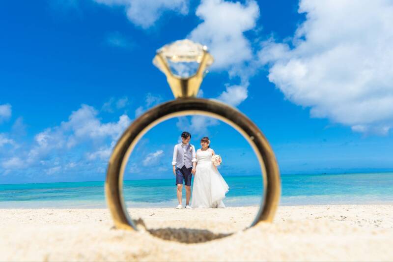 おふたりの良き関係性が伝わるフォトウェディング