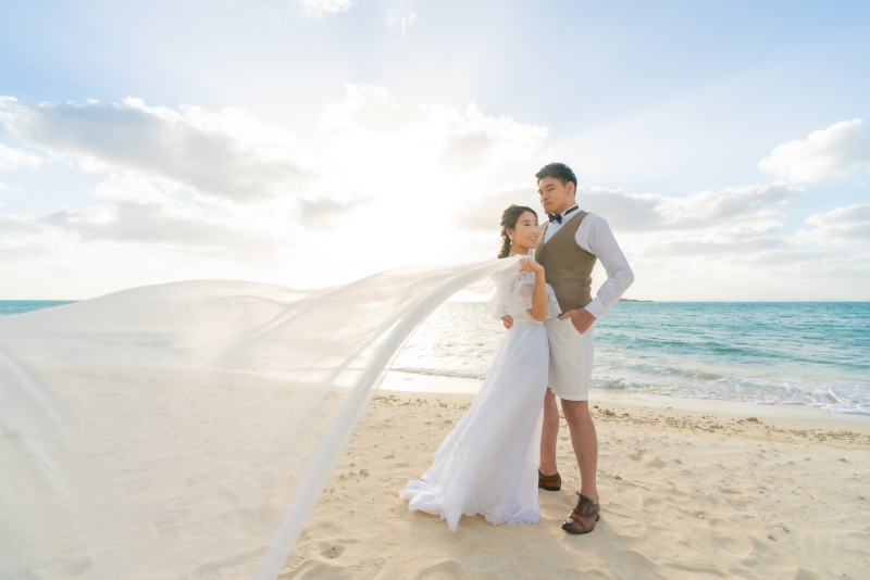 ベールを使って