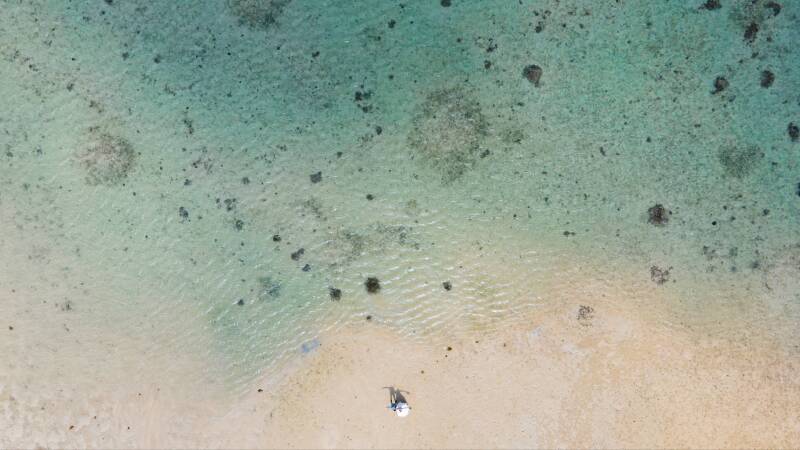 ドローンショット