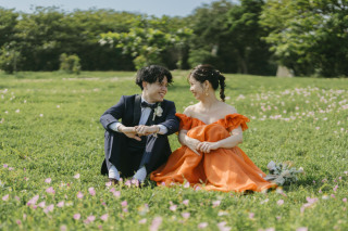 【よくばりサンセットフォトツアー】お持ち込みのテラコッタドレスと…♡