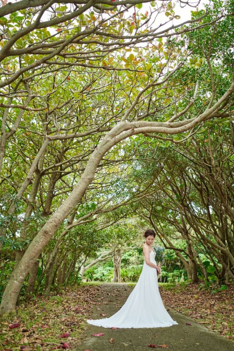 美しい花嫁様のソロショット