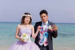 海に合わせてコーディネイトを楽しんで＾＾