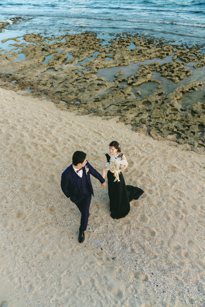 上から撮るおふたり