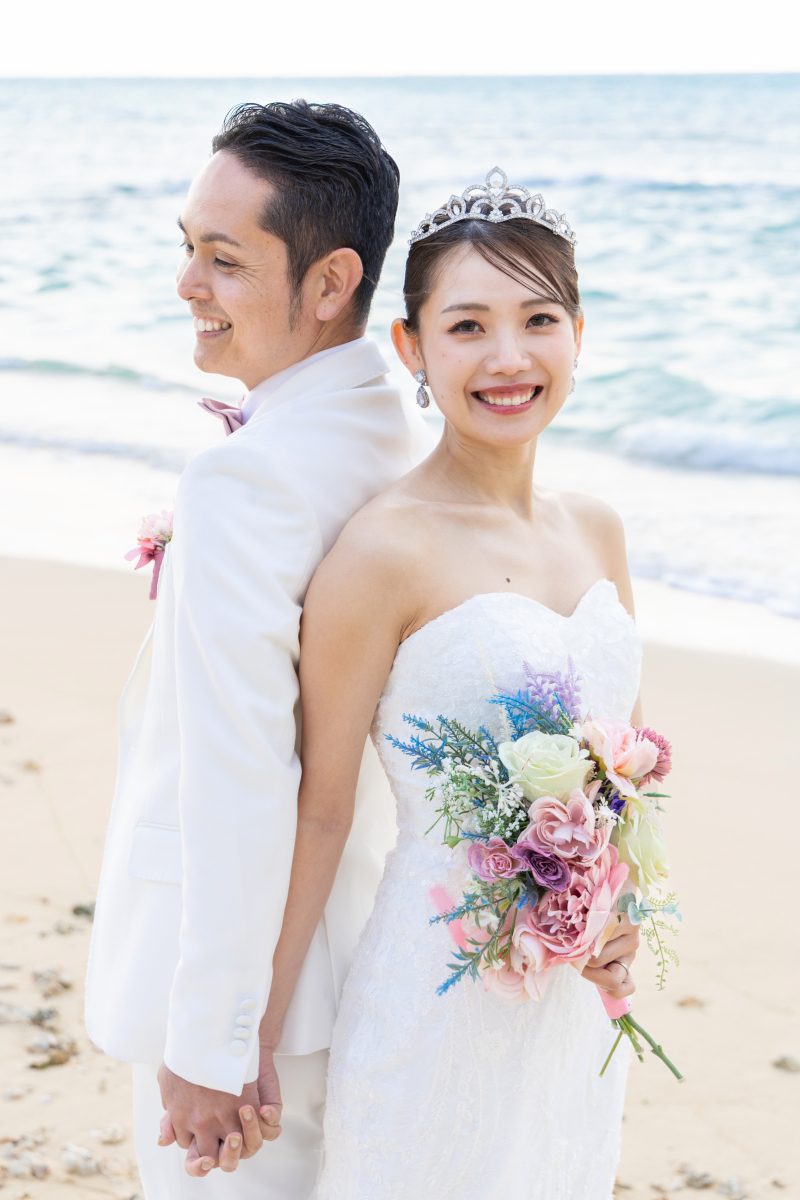 衣装を変えて、開放感あふれるビーチへ♩