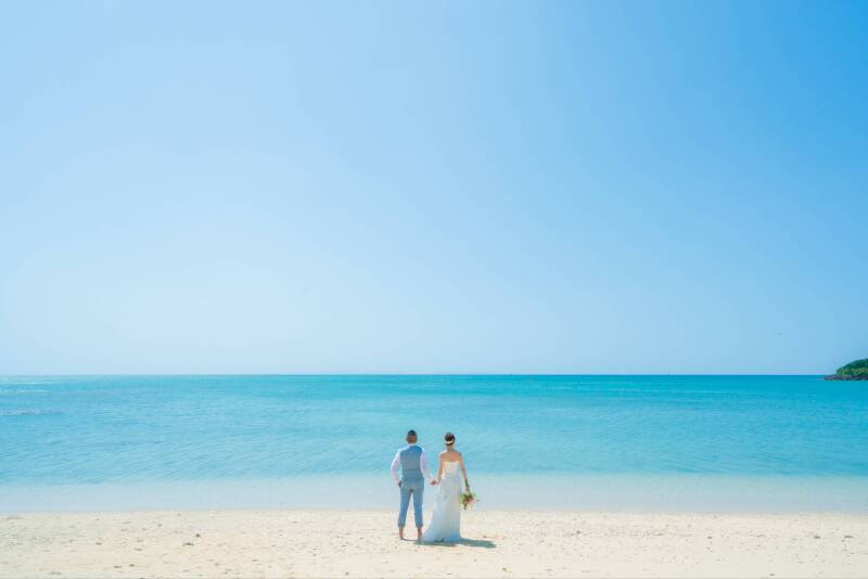 ビーチ大満足フォト