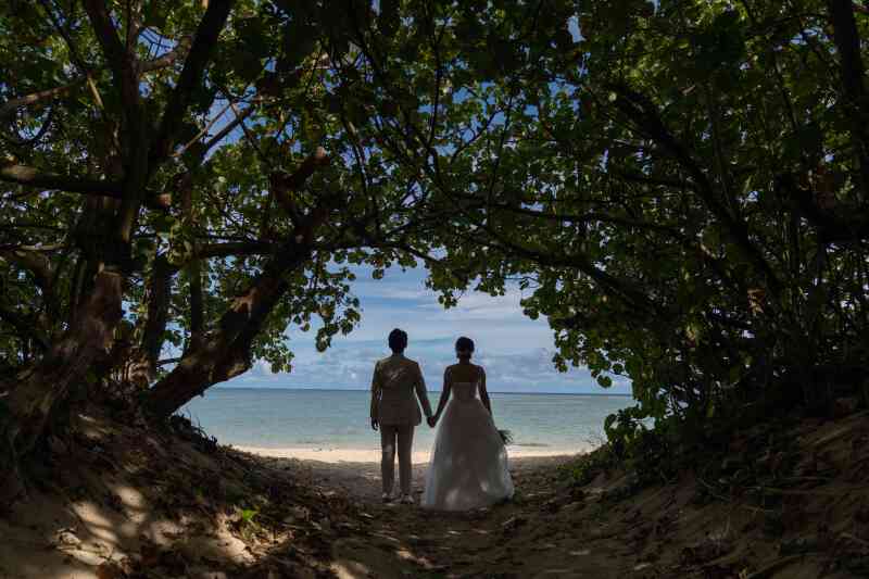 大自然を抜けると