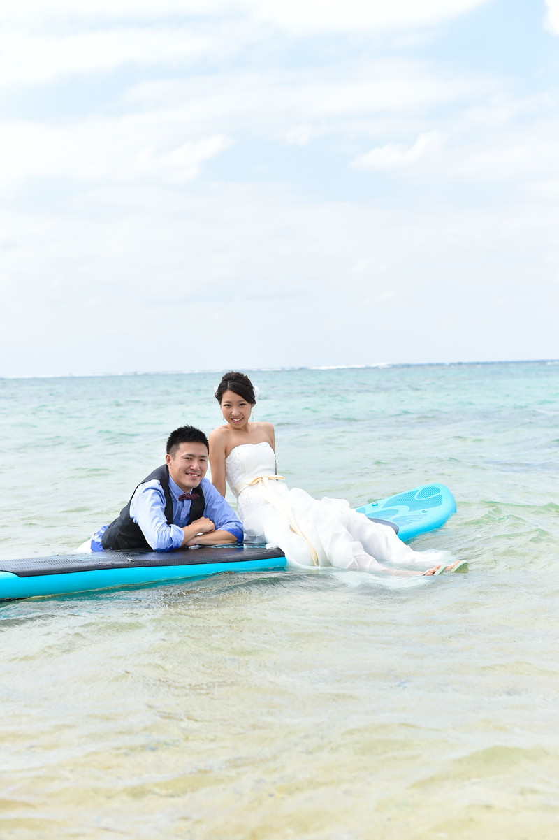 SUPに乗ってビーチ撮影の楽しさ2倍！