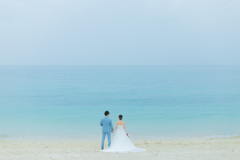 広めのショットで全身もしっかり写します！