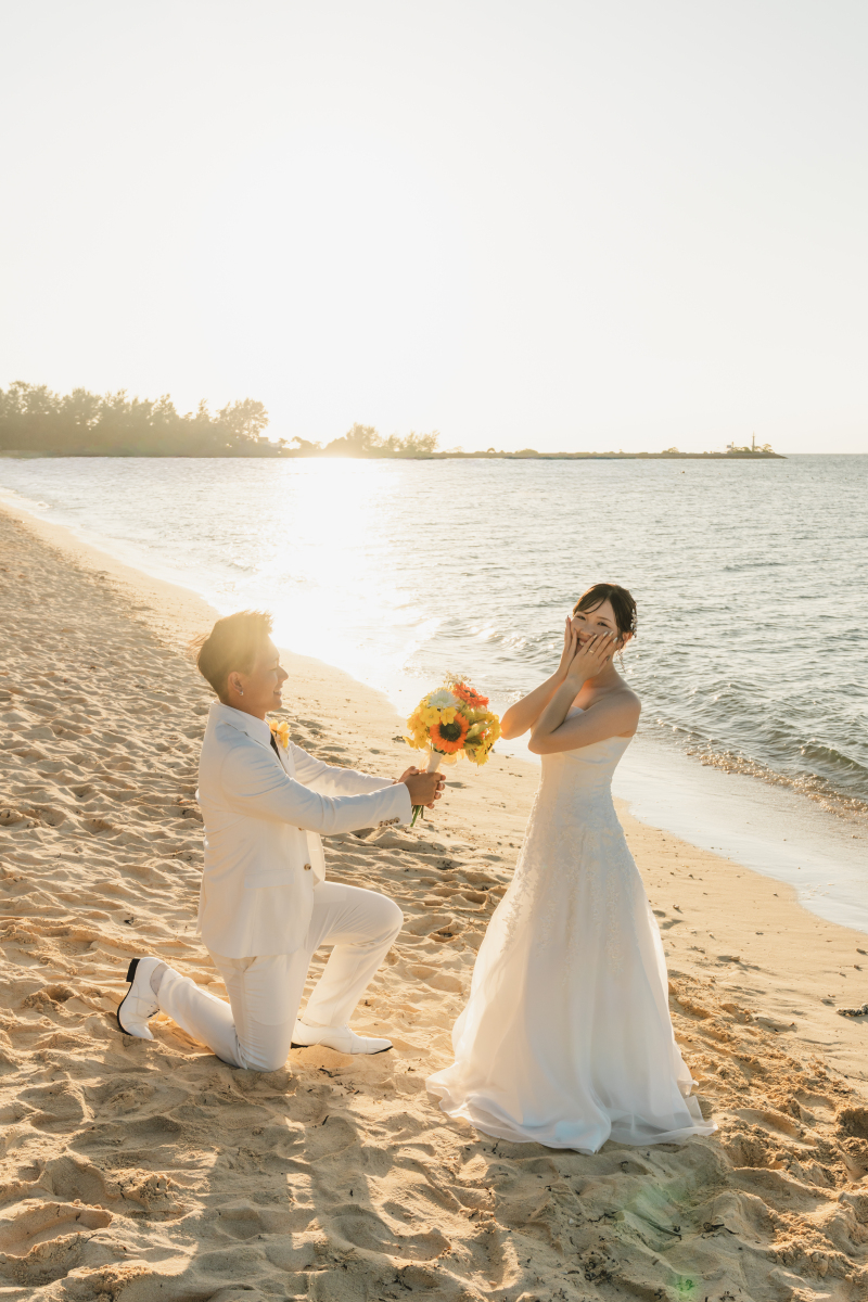 サンセット撮影で最初にしていただいたポーズは&hellip;