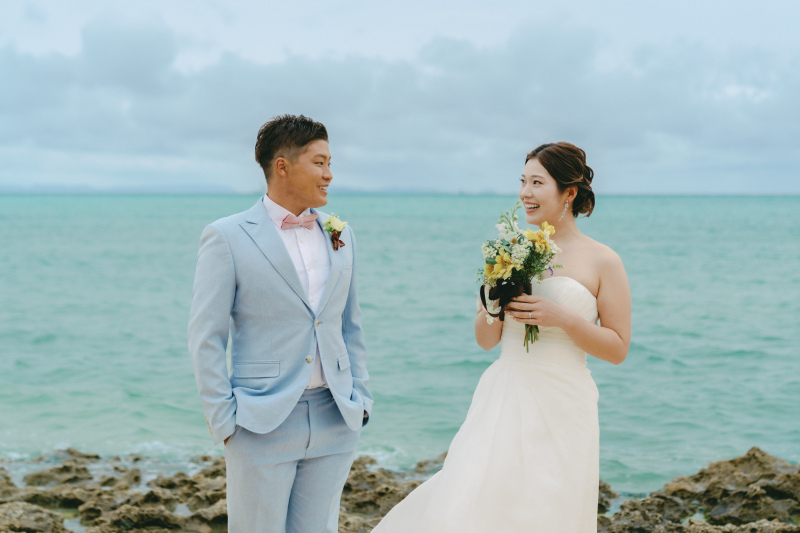 ビーチ撮影スタート!