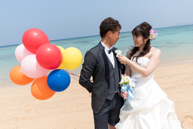 カラフルな風船と＾＾