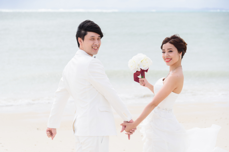 仲良しお二人は、振り返るタイミングもバッチリ！！