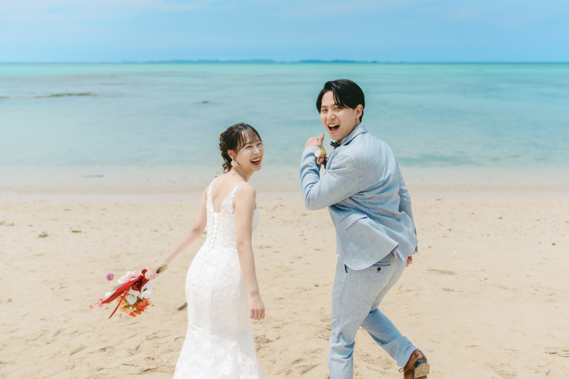 最後は笑顔でダッシュ！