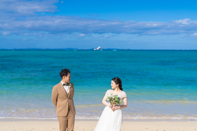 沖縄本島のビーチ