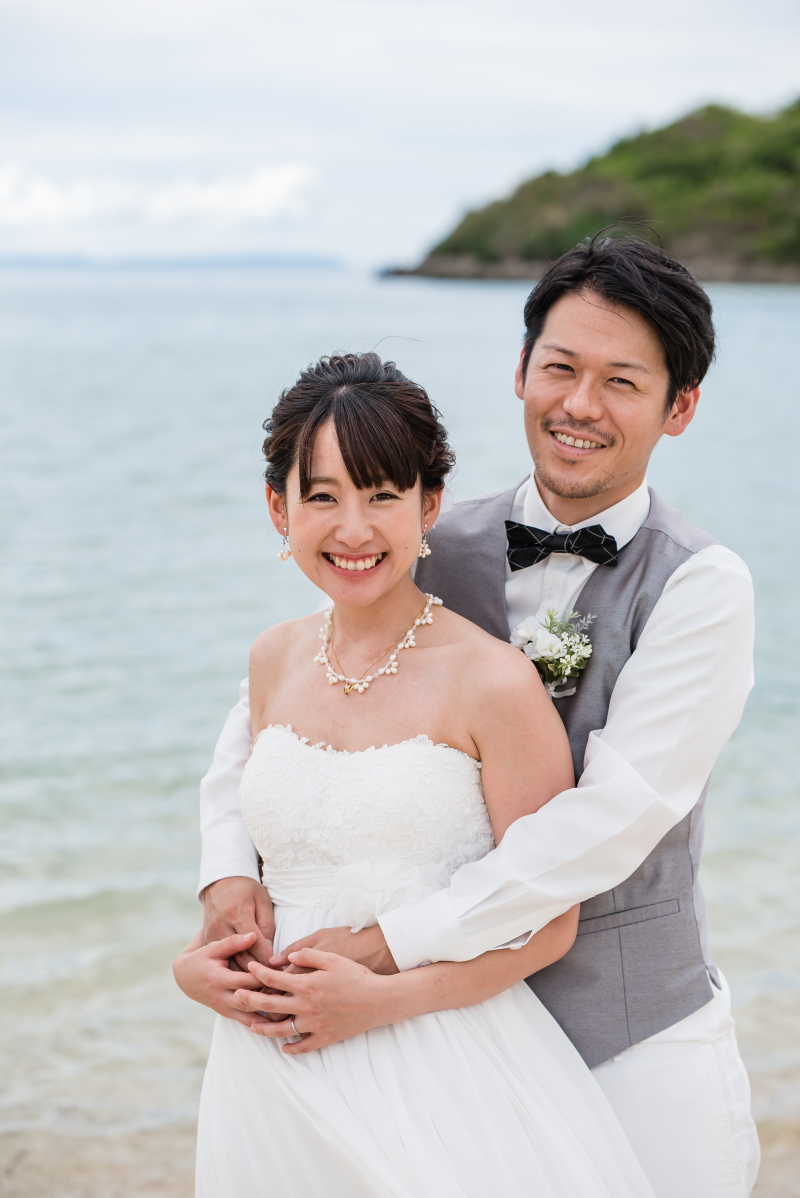 ご新婦様のお腹には...