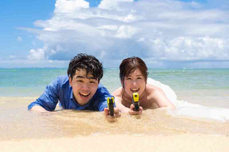 海をめいいっぱい満喫♪