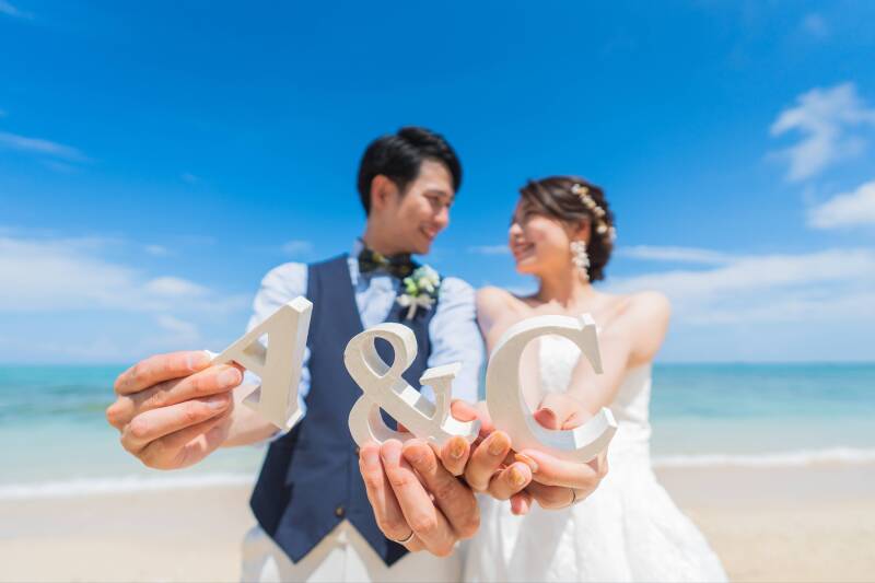 イニシャルオブジェを