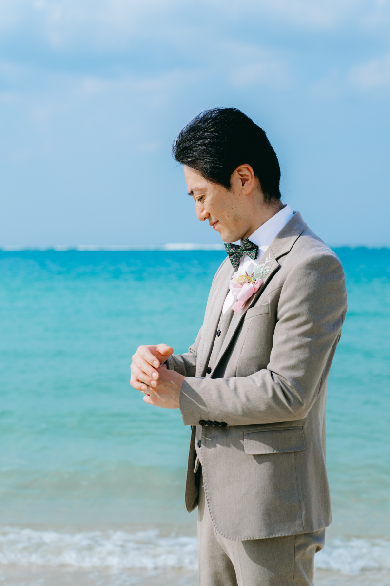 ソロ撮影に少し照れた様子も撮影の思い出！