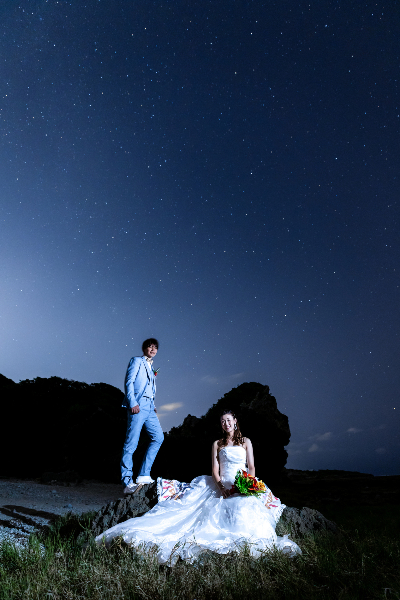 コントラストつけて