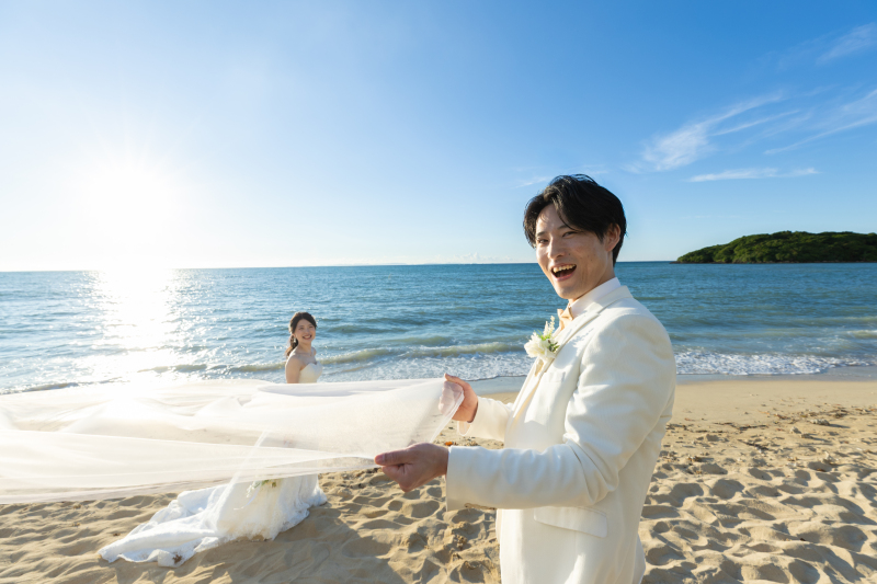 ウェディングフォトには欠かせないベールショット！