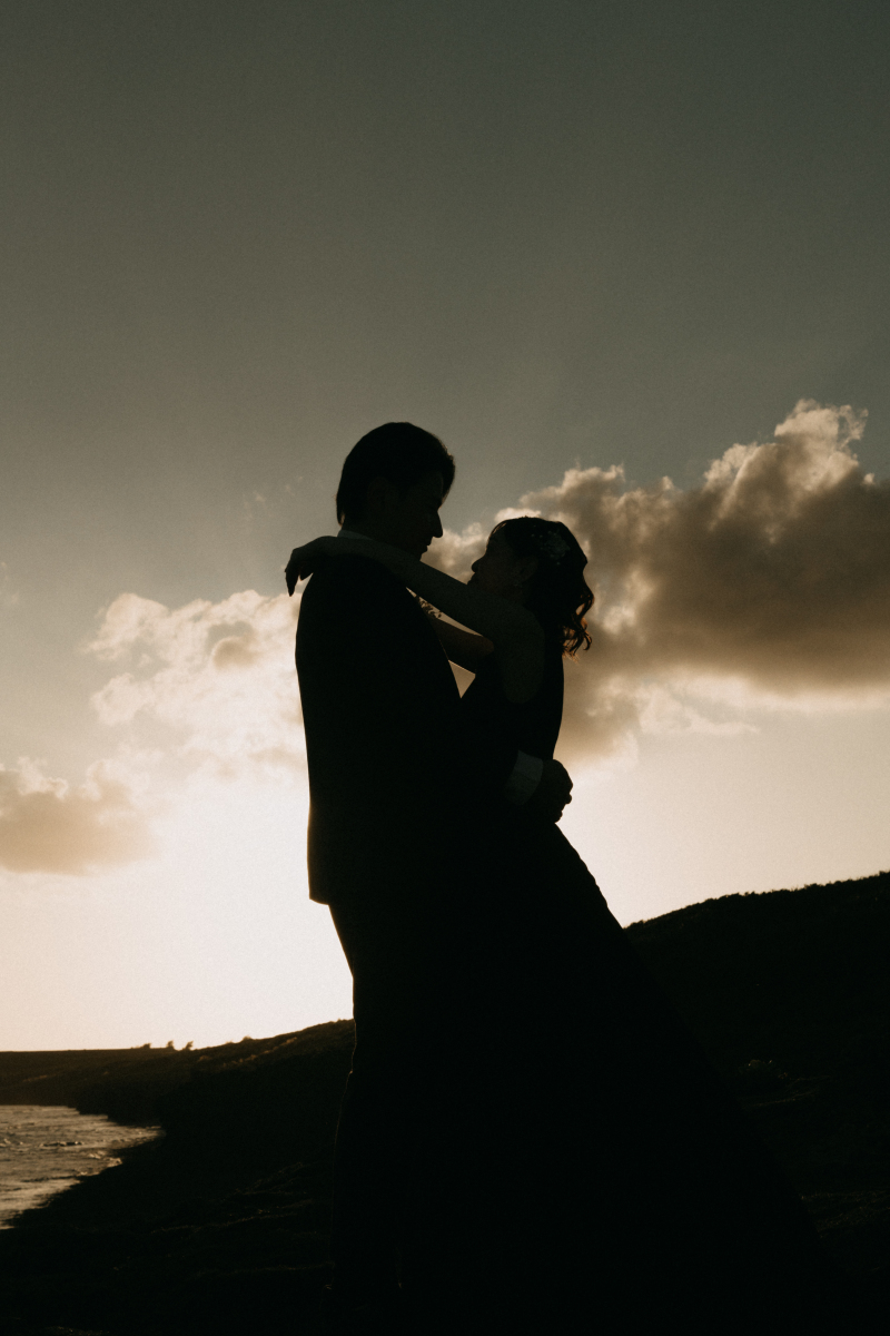 おふたりのシルエット