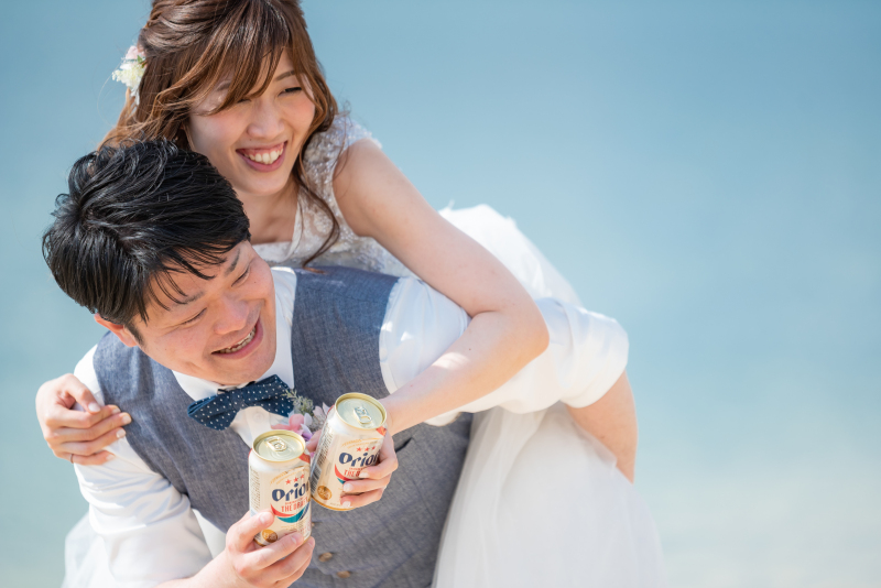 無料の撮影小物ーオリオンビールー